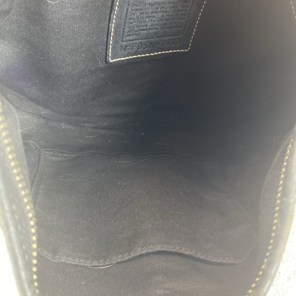 Vtg Coach Demi baguette fair condition monogram canvas Y2K mini bag logo 1460 - Picture 9 of 14